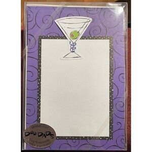 Invitations & Envelopes 2) boxes of 10 Martini Design Party Celebration